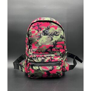 School‎ Backpack Badgley Mischka Nylon Pink Camo